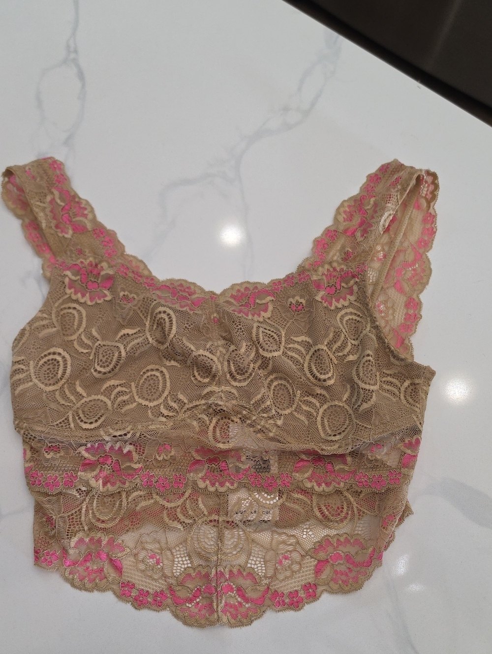 Buckle Core lace bralette New!